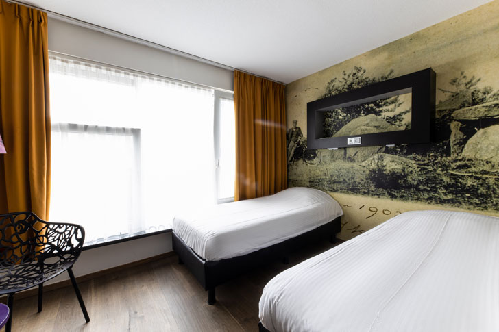 Sfeerbeeld kamer Stadshotel Boerland