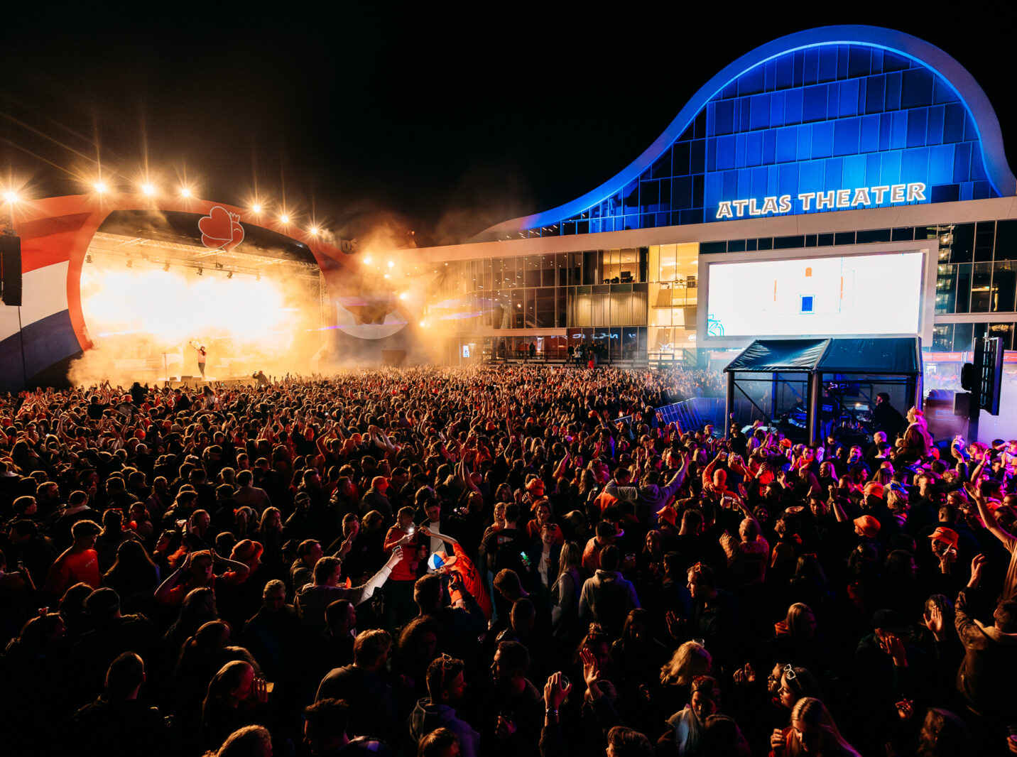 Sfeerafbeelding festival in het Centrum van Emmen