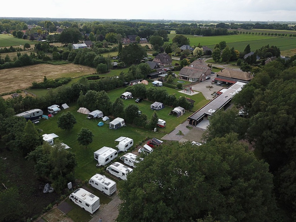 Luchtfoto Camping Oosterbos