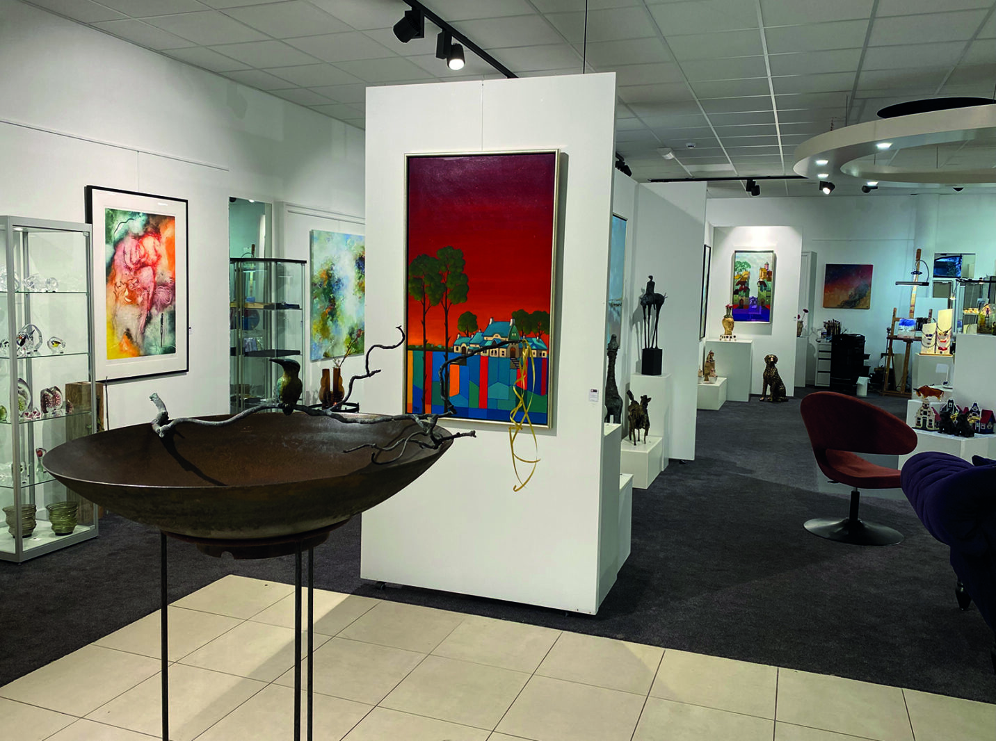 Sfeerbeeld Galerie bij Leth