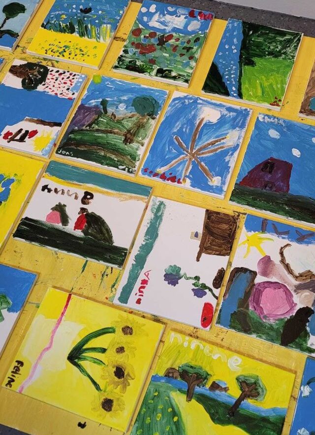 Kindertekeningen Van Gogh