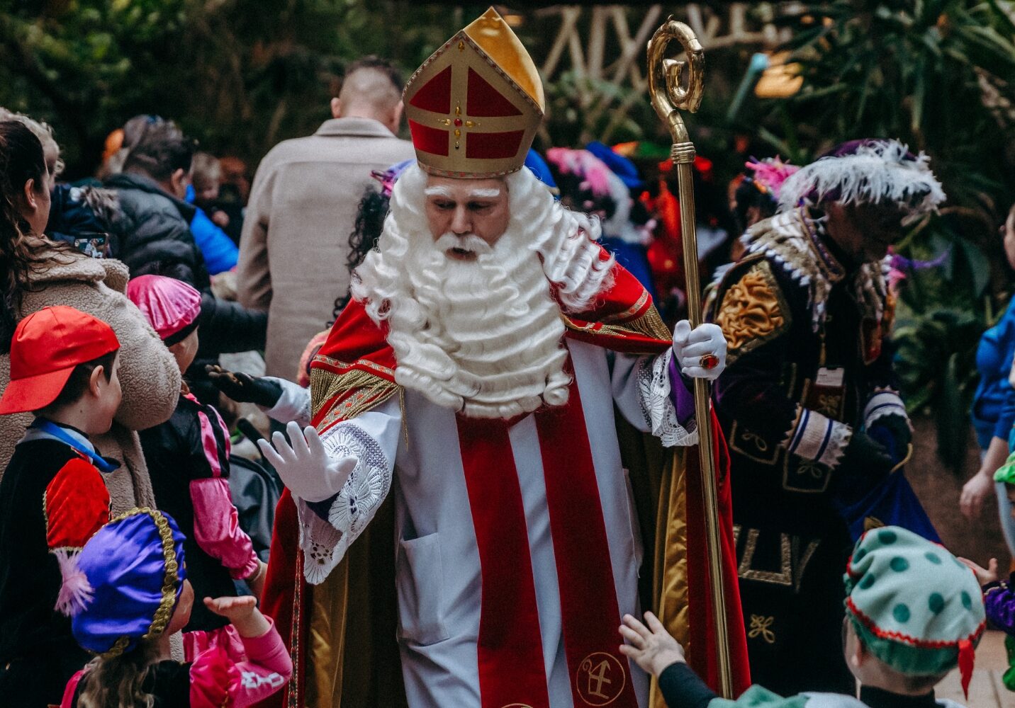 Sfeerbeeld Sinterklaas bij Parc Sandur